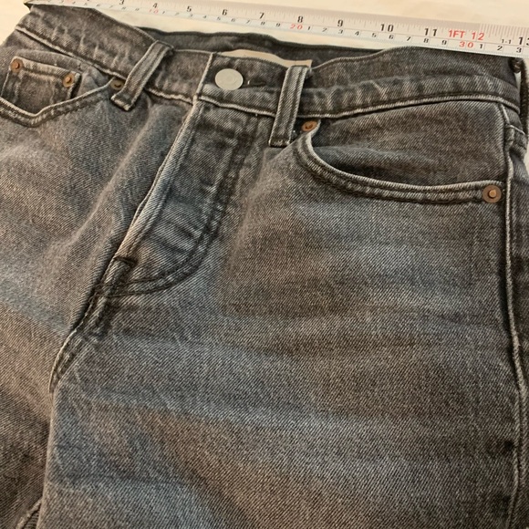 Levi’s premium wedgie grey size 25 - Picture 2 of 12